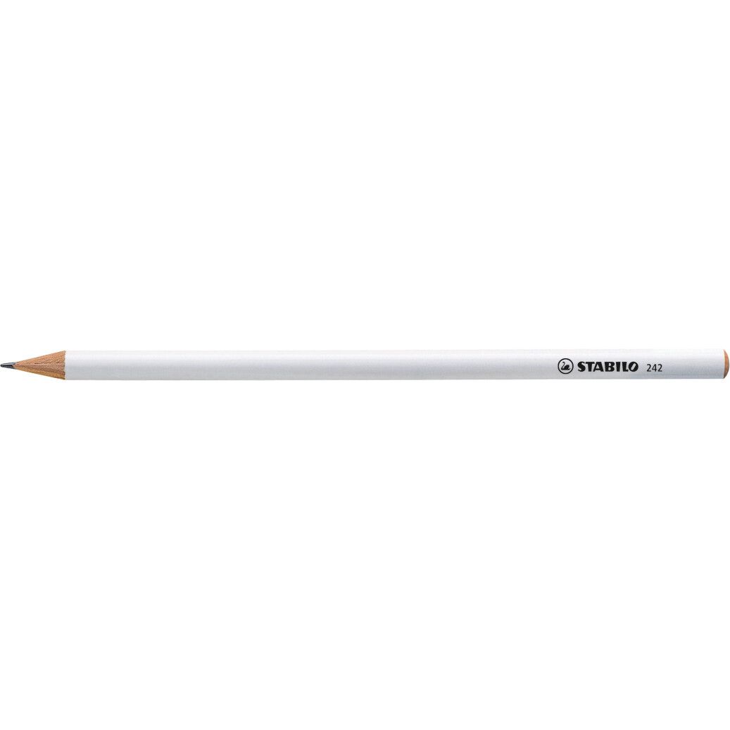 STABILO Grafitstift - weiß-866