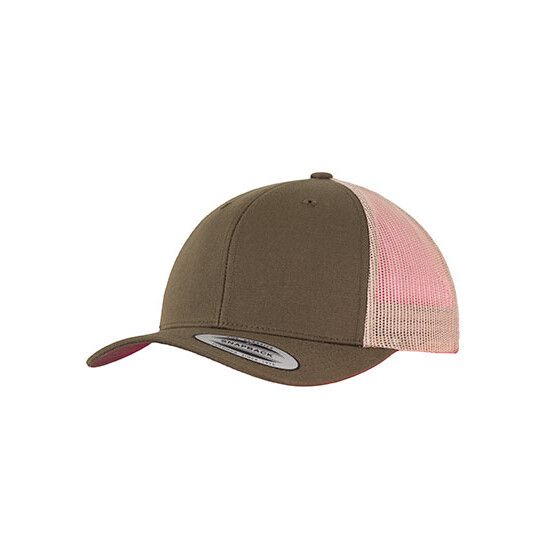 Retro Trucker 2-Tone - mossgreen - khaki-41