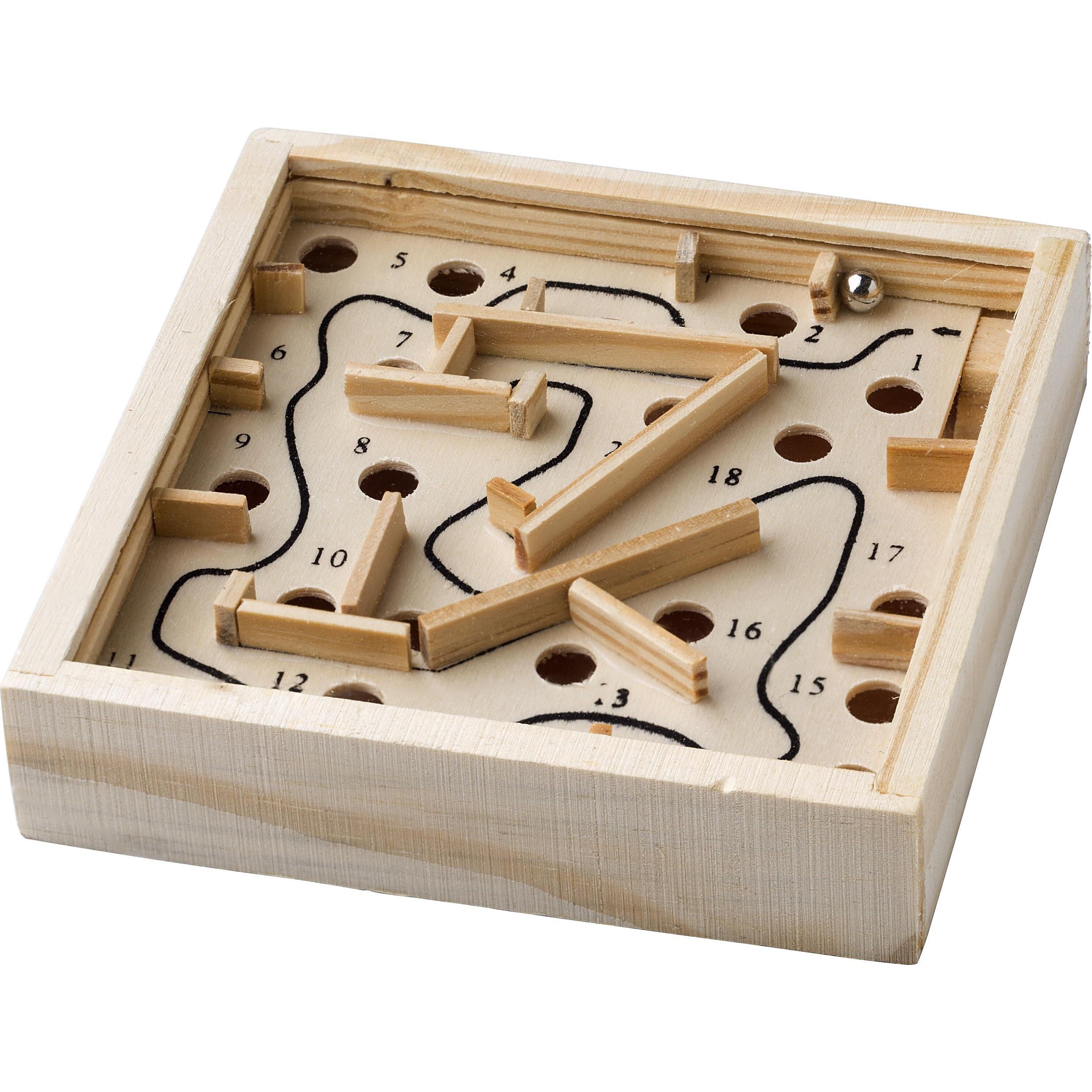 Geduldsspiel aus Holz Joel - braun-328
