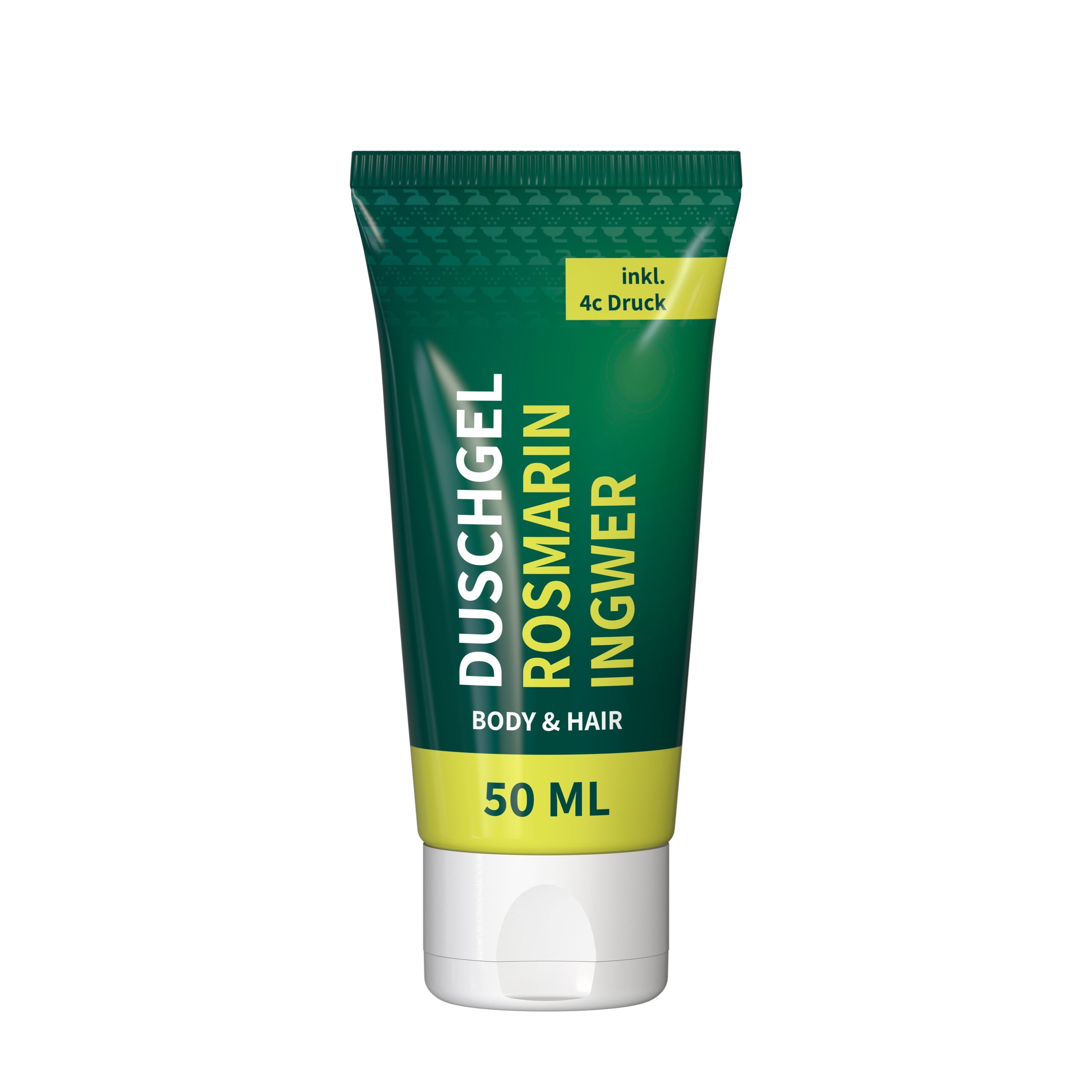 50 ml Tube Duschgel Rosmarin-Ingwer FullbodyPrint-204