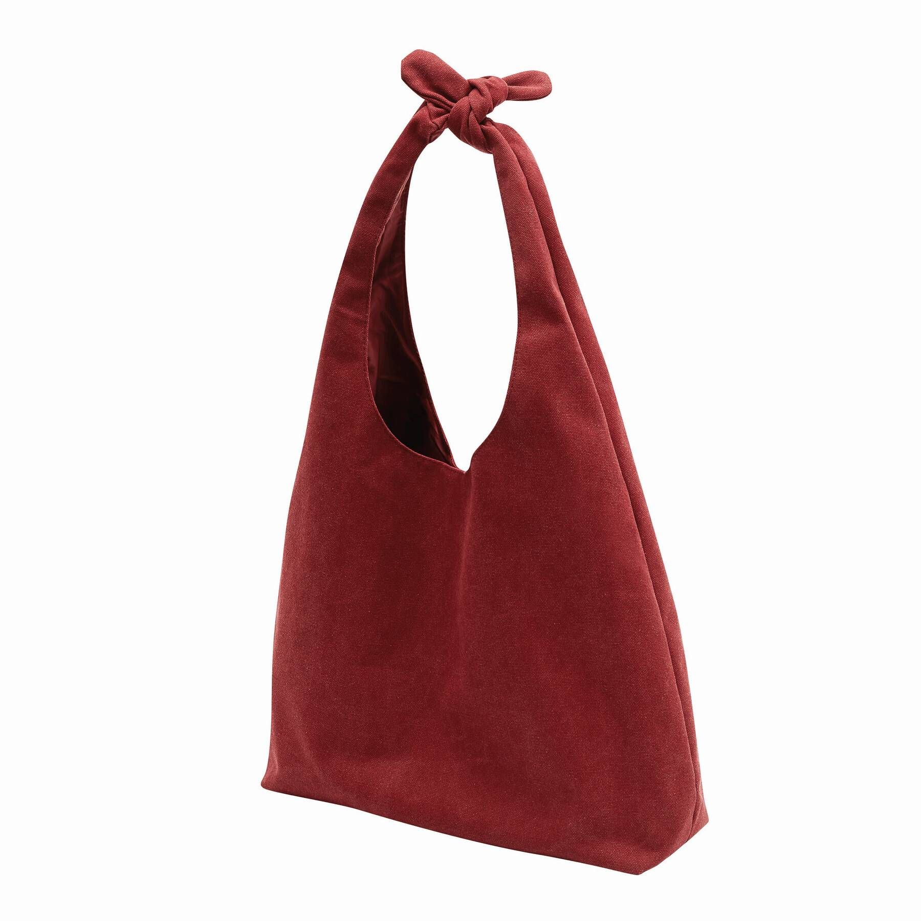 Strandtasche MENORCA - dunkelrot-462