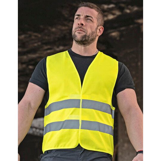 Basic Safety Vest Freiburg - signal yellow-267