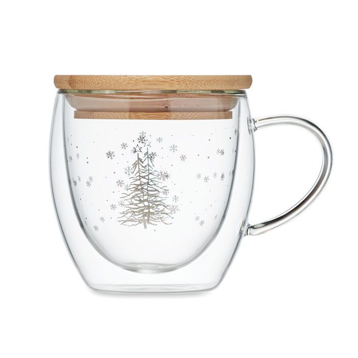 Becher Borosilikatglas Baum SIAN - transparent-11
