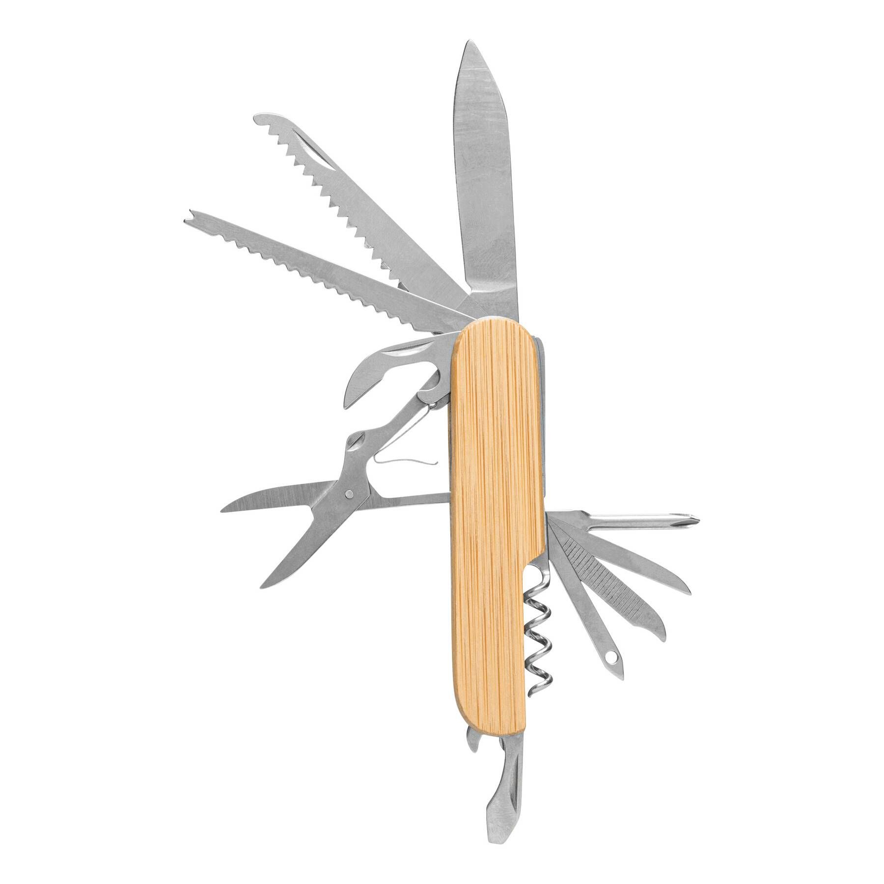 Taschenmesser BAMBOO HELPER - braun-593