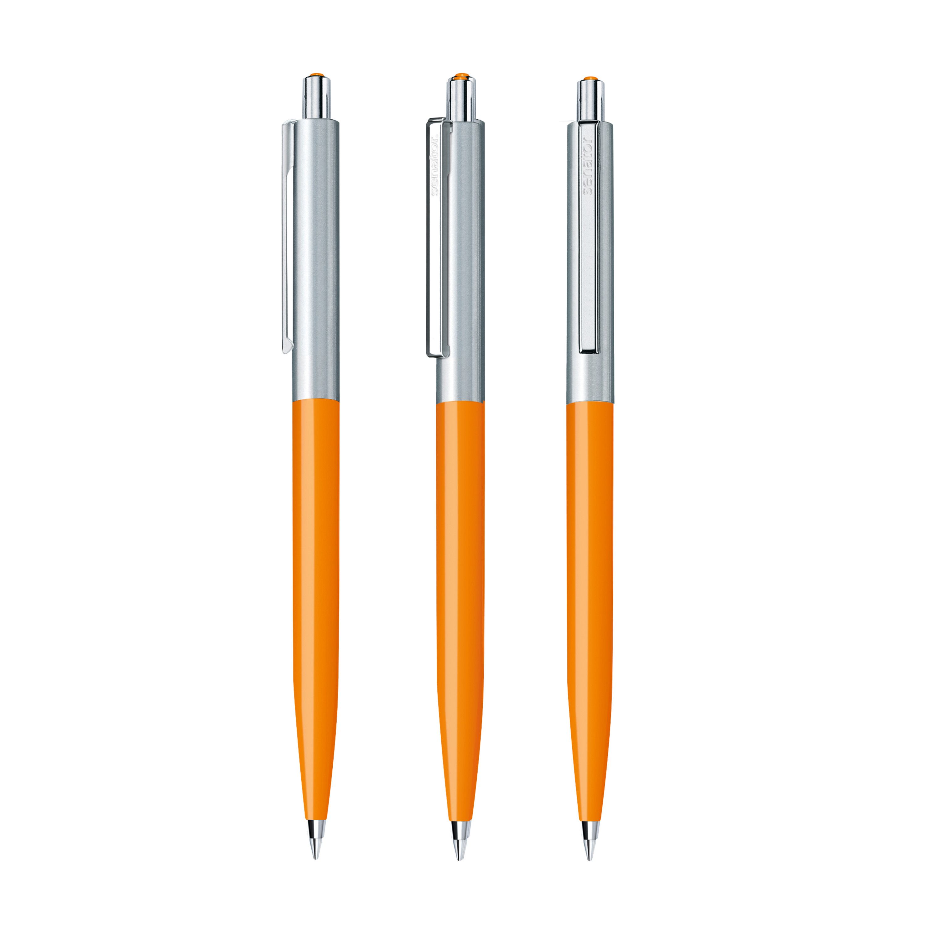 Point Metal Druckkugelschreiber - orange-266