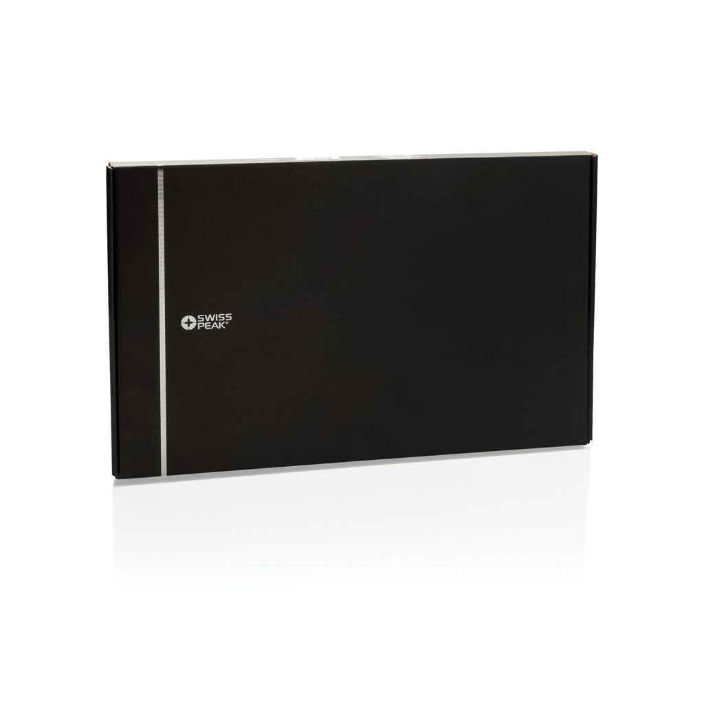 Swiss Peak magnet. 15,6" Laptop-Sleeve mit 15W Ladefunktion - schwarz-867