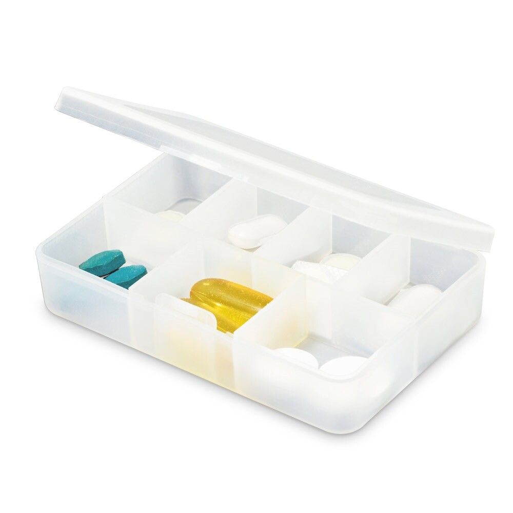 JIMMY Tablettenbox mit 7 Fächern - weiß-953
