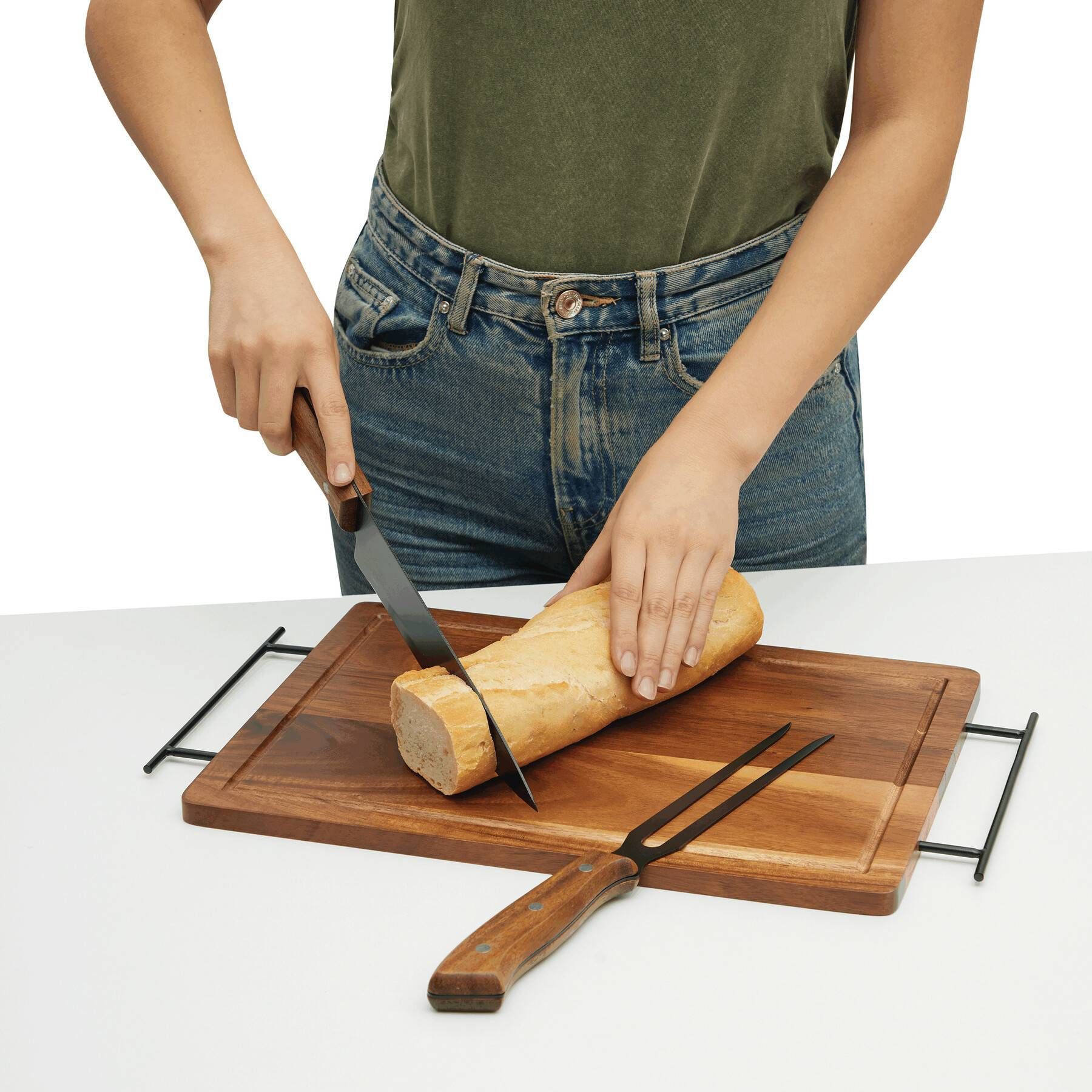 Schneidebrett ACACIA CUT - braun-731