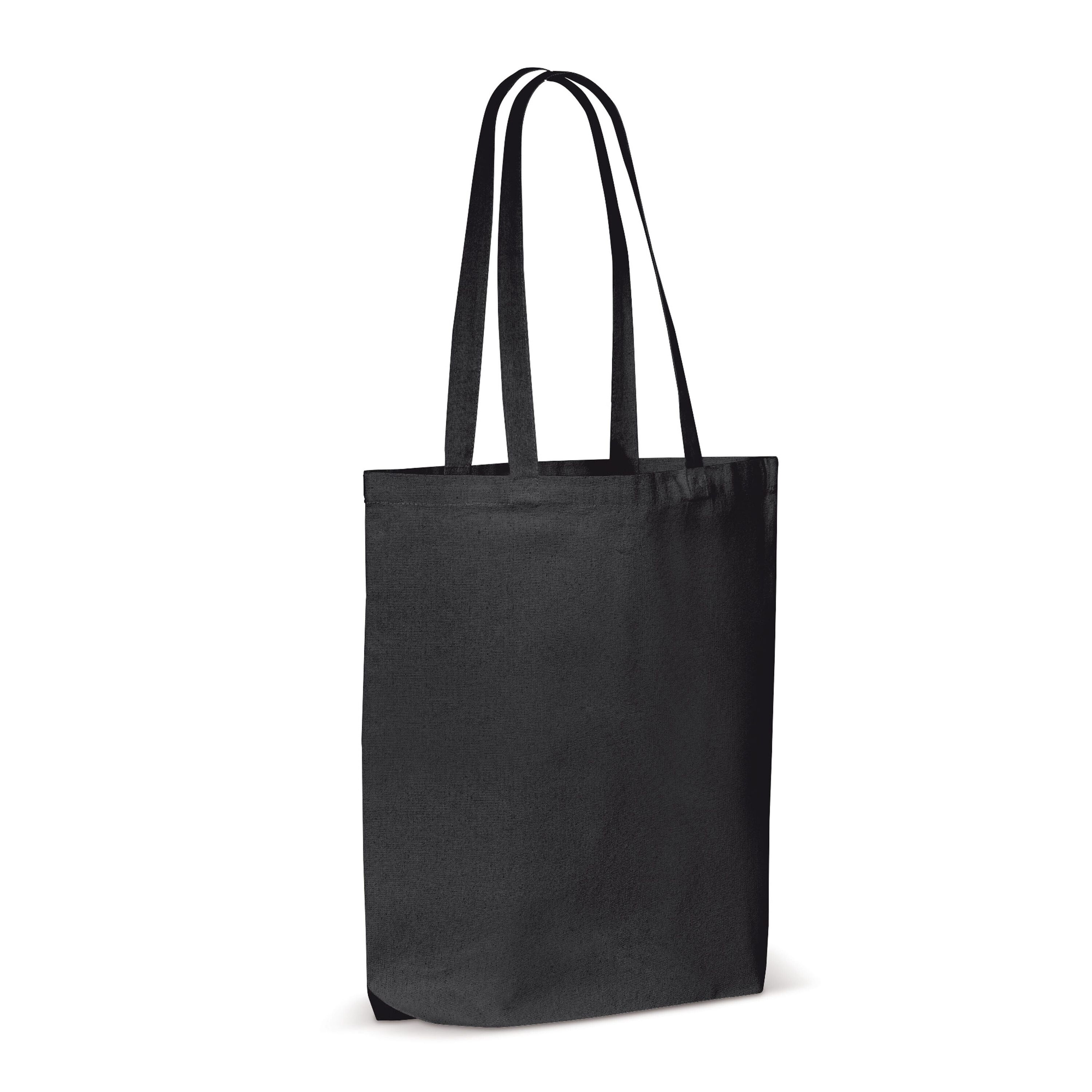 Umhängetasche canvas OEKO-TEX®270g/m² 42x12x43cm - schwarz-320