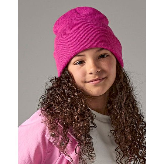 Junior Original Cuffed Beanie - black-212