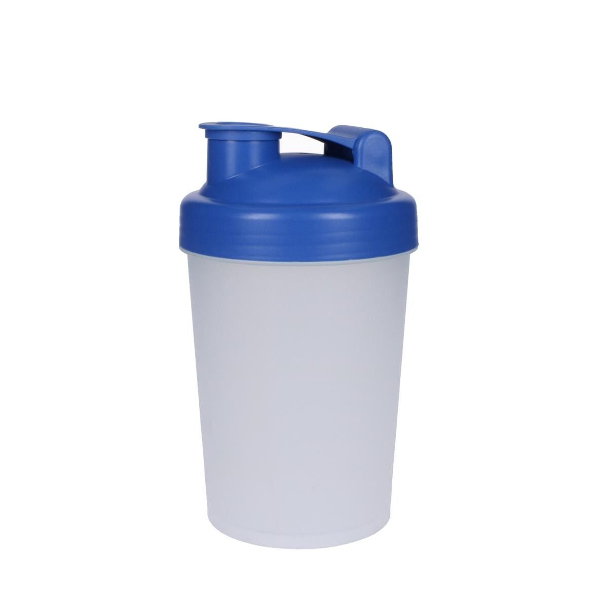 Shaker Protein, 0,40 l - transluzent - standard-blau PP-184