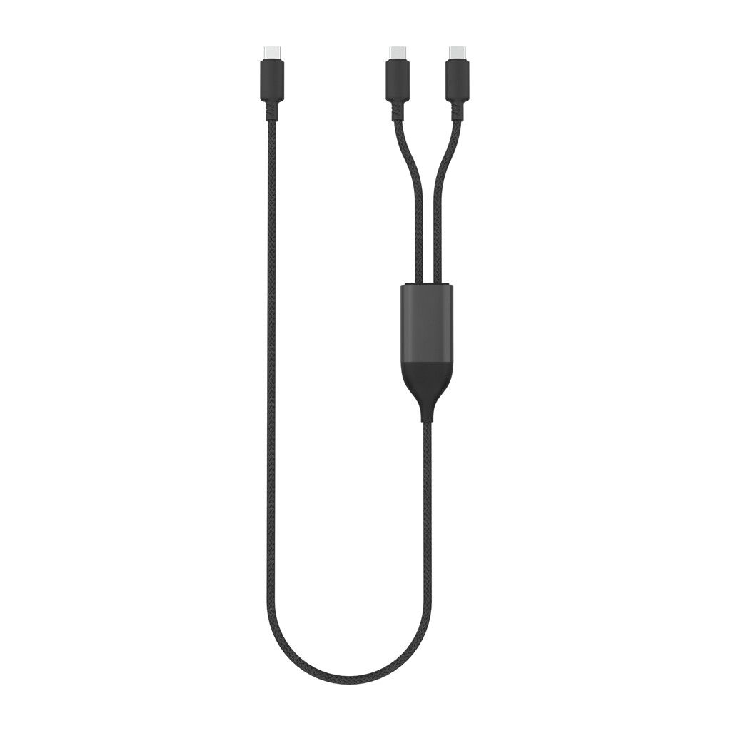 Terra 100W RCS-Kabel mit zwei USB-C-Ausgängen - schwarz-85