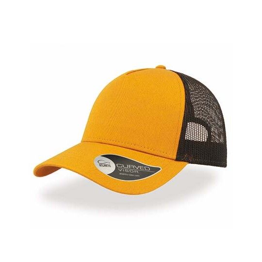 Rapper Cotton Cap - mustard - black-485