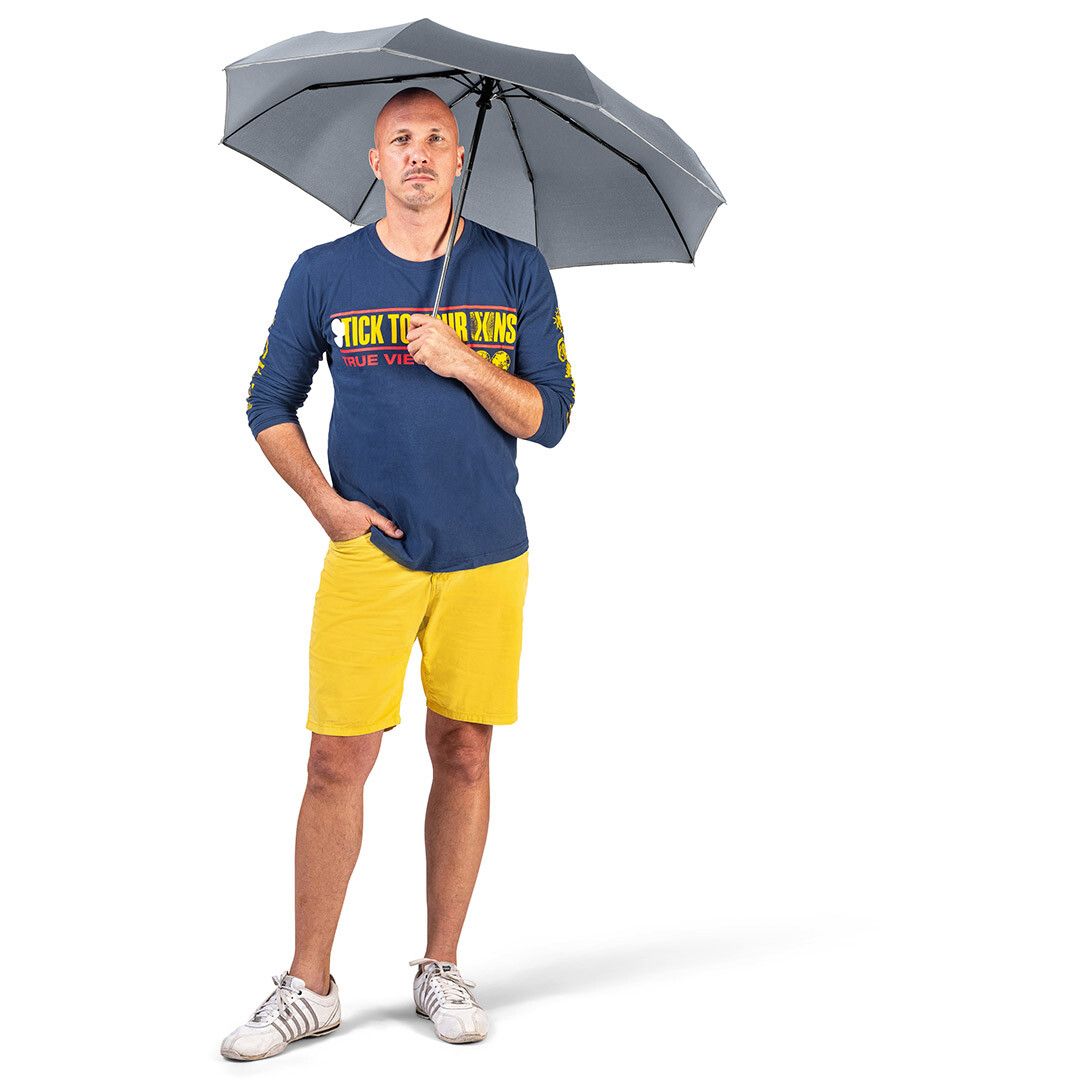 Oversize-Taschenschirm FARE® AOC Ø105 cm - grau-241