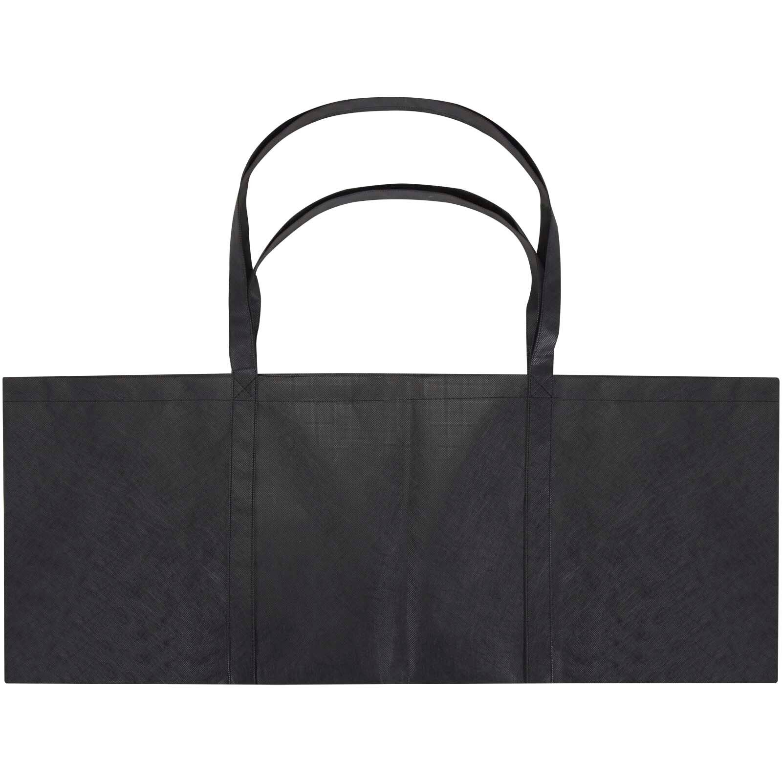 Jumbo Extra große Tragetasche aus recyceltem GRS Non Woven 65 L - schwarz-259