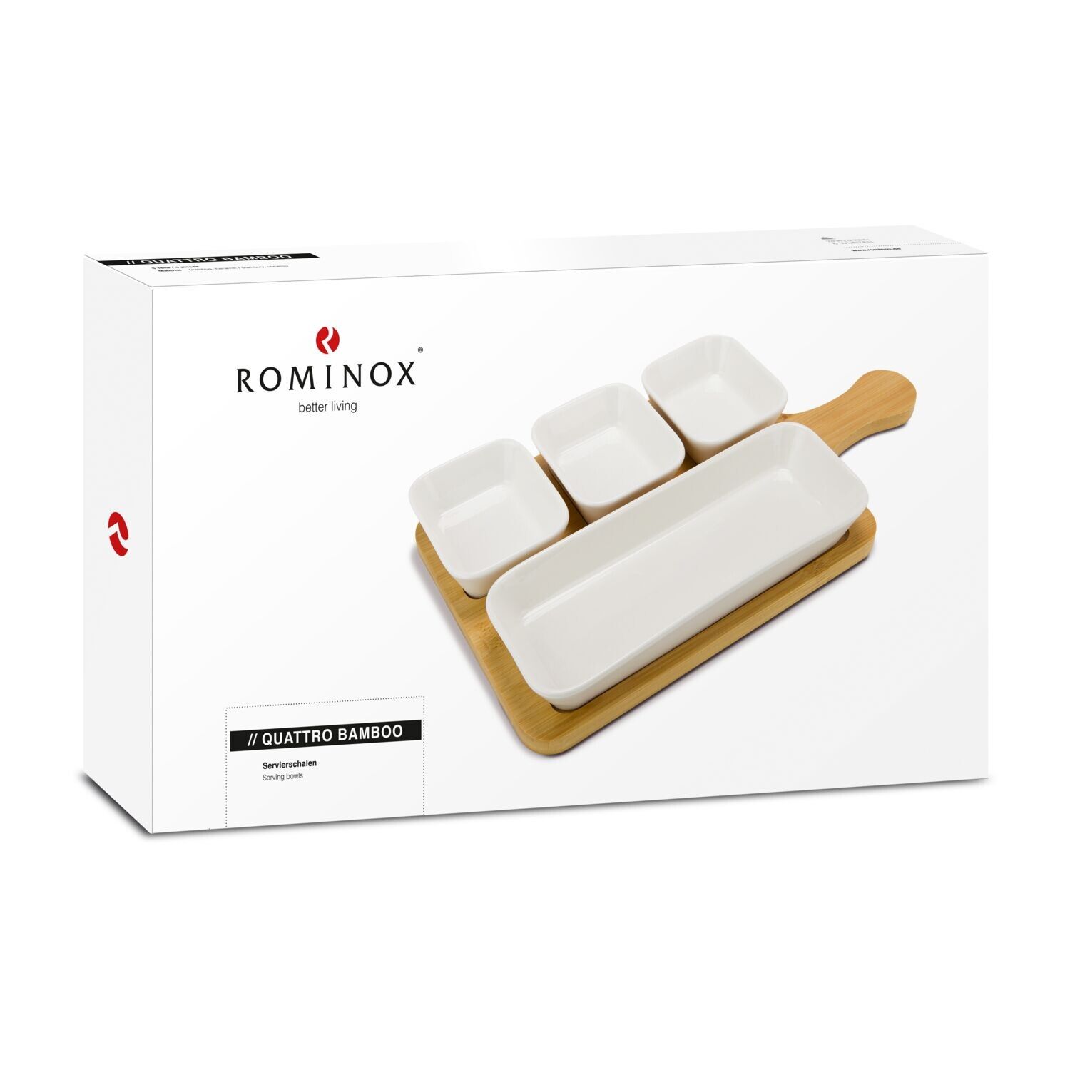ROMINOX® Servierschalen Quattro Bamboo-497
