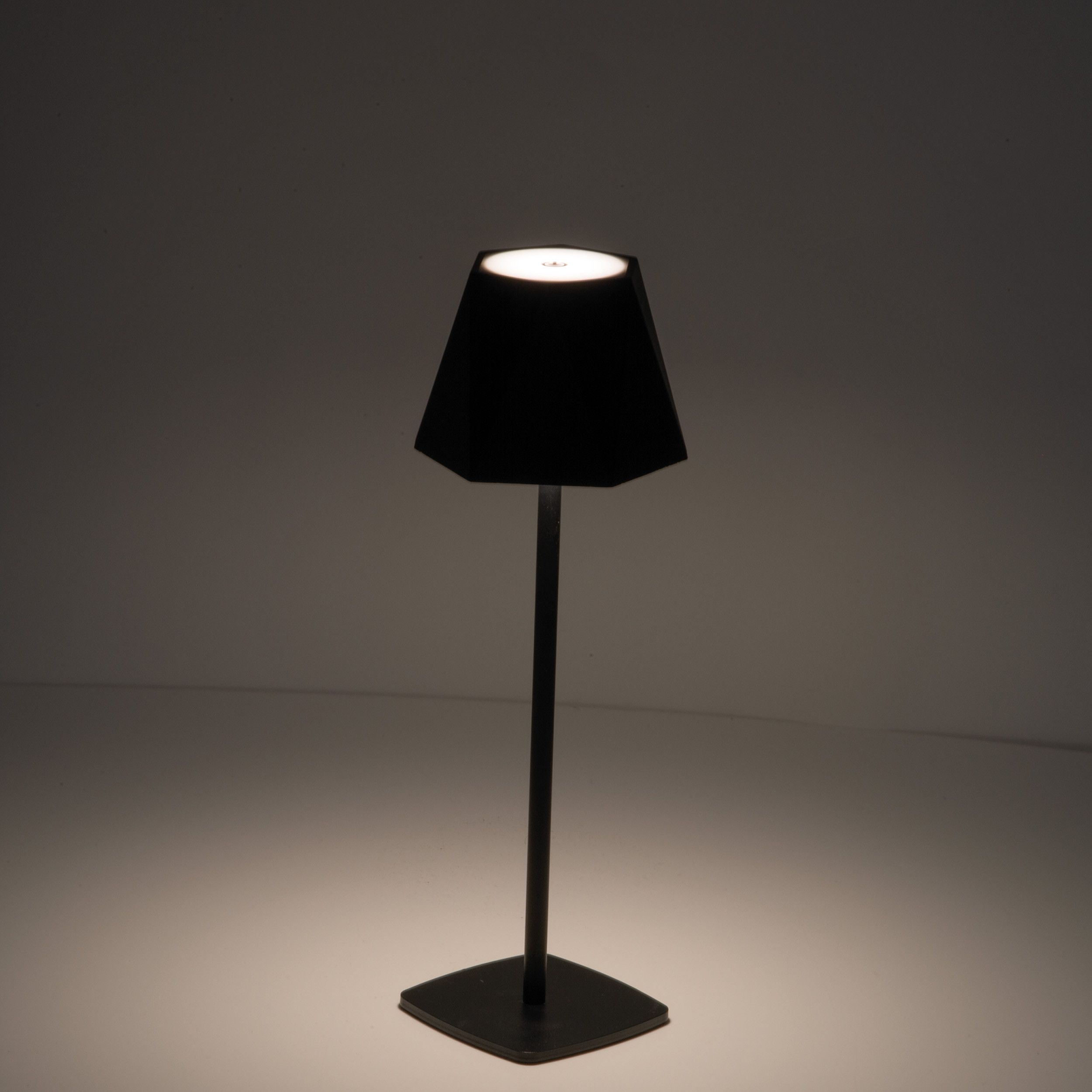 Tischlampe Blackburn - schwarz-487