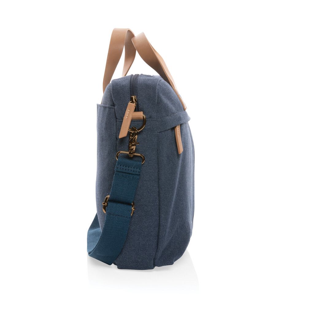 Impact AWARE™ 16 oz. rCanvas Laptop-Tasche - blau-111