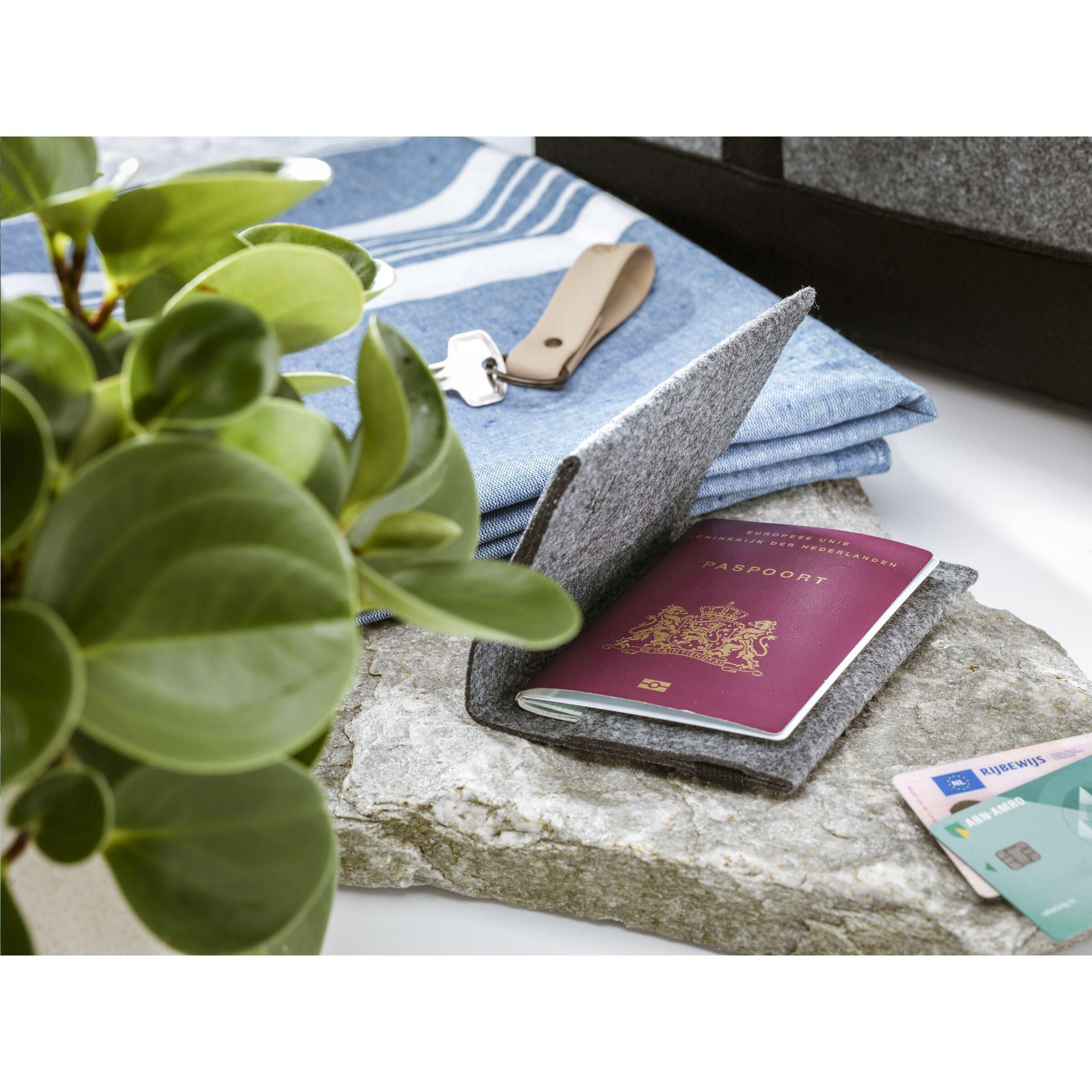 Identify GRS RPET Felt Ausweishülle - grau-73