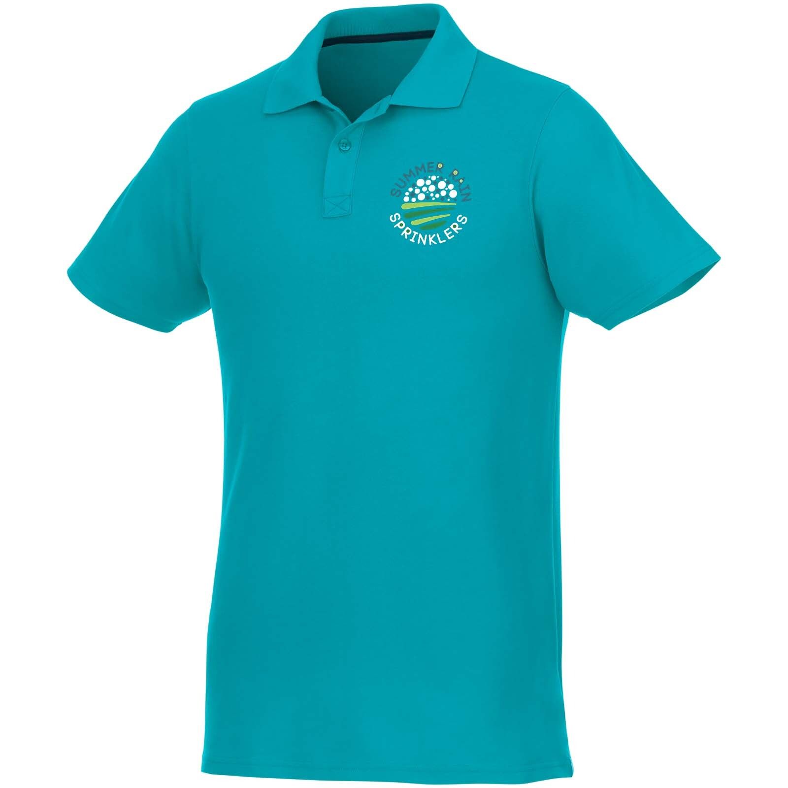 Helios Poloshirt für Herren - aquablau - 3XL-735