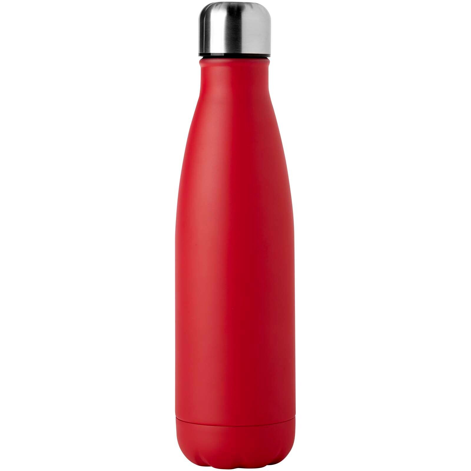 Cove 500 ml RCS-zertifizierte vakuumisolierte Edelstahlflasche - rot-642