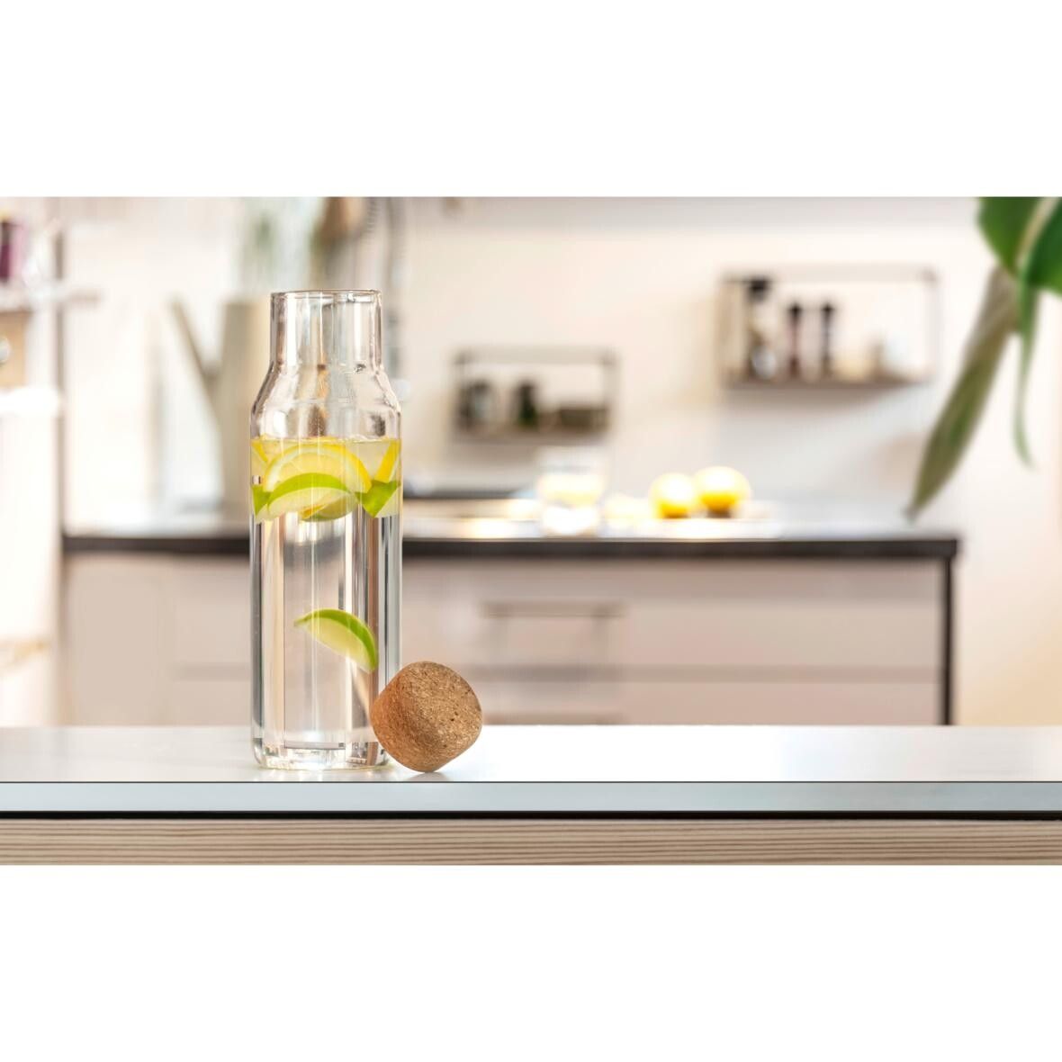 Glaskaraffe Pour, 1,1 l - transparent - natur-377