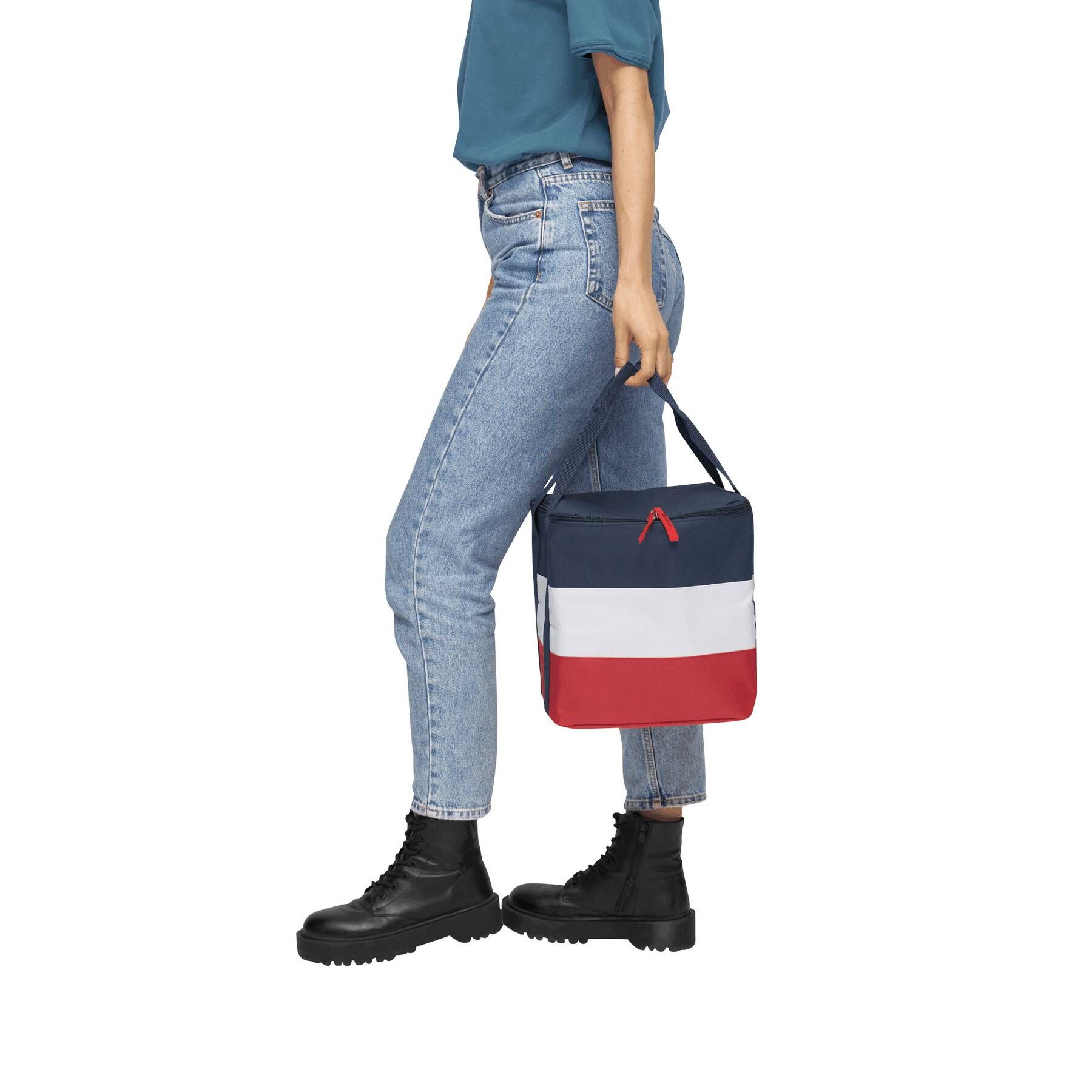 Kühltasche MARINA - blau - rot - weiß-668