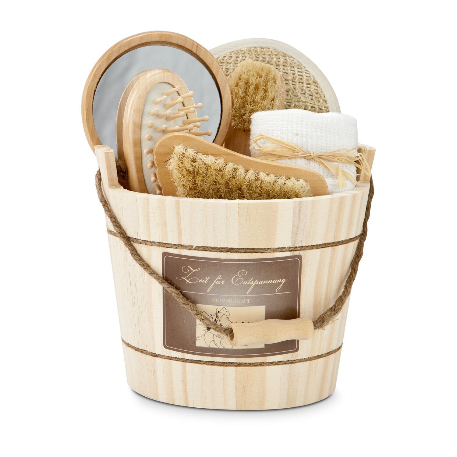 Wellness-Geschenkset: Holzzuber-986