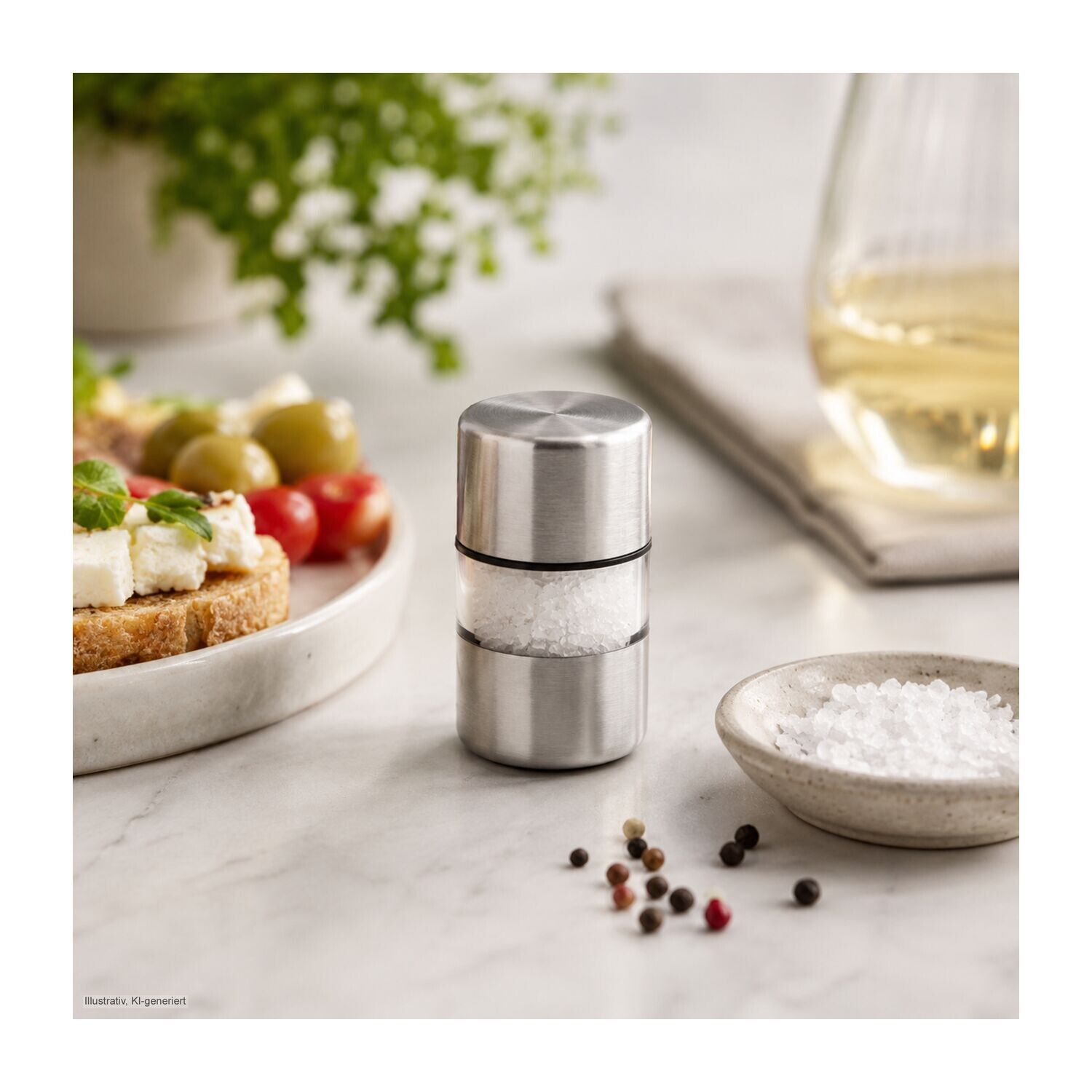 ROMINOX® Mini Salz- oder Pfeffermühle Milam-560