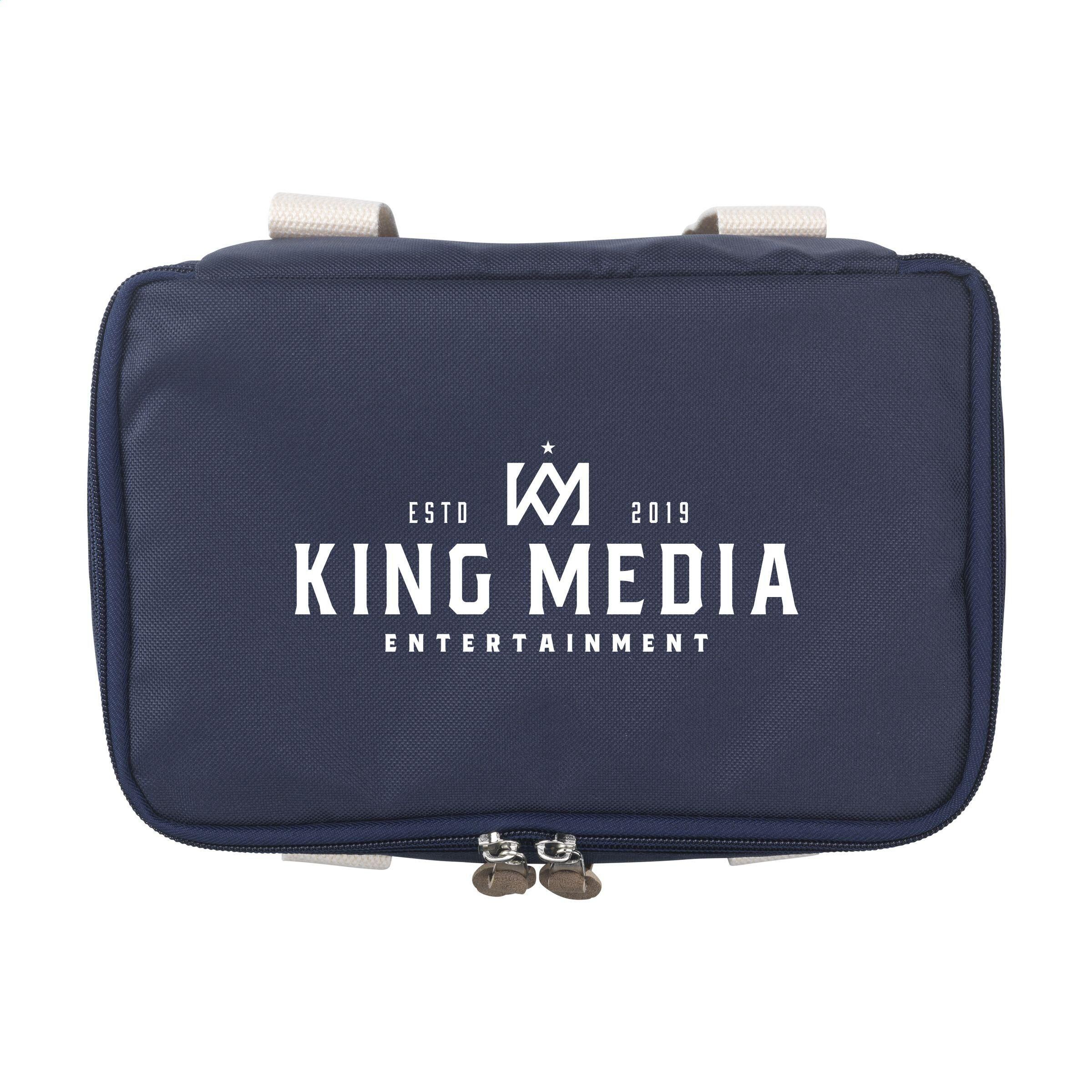 Wooosh Callisto de Luxe GRS RPET Cooler Kühltasche - dunkel blau-660