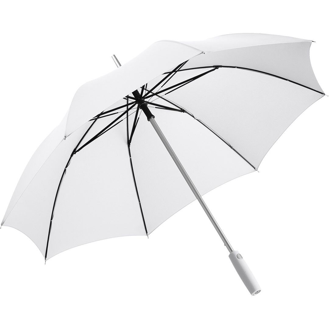 Alu-Gästeschirm FARE® AC Ø130 cm - weiß-136