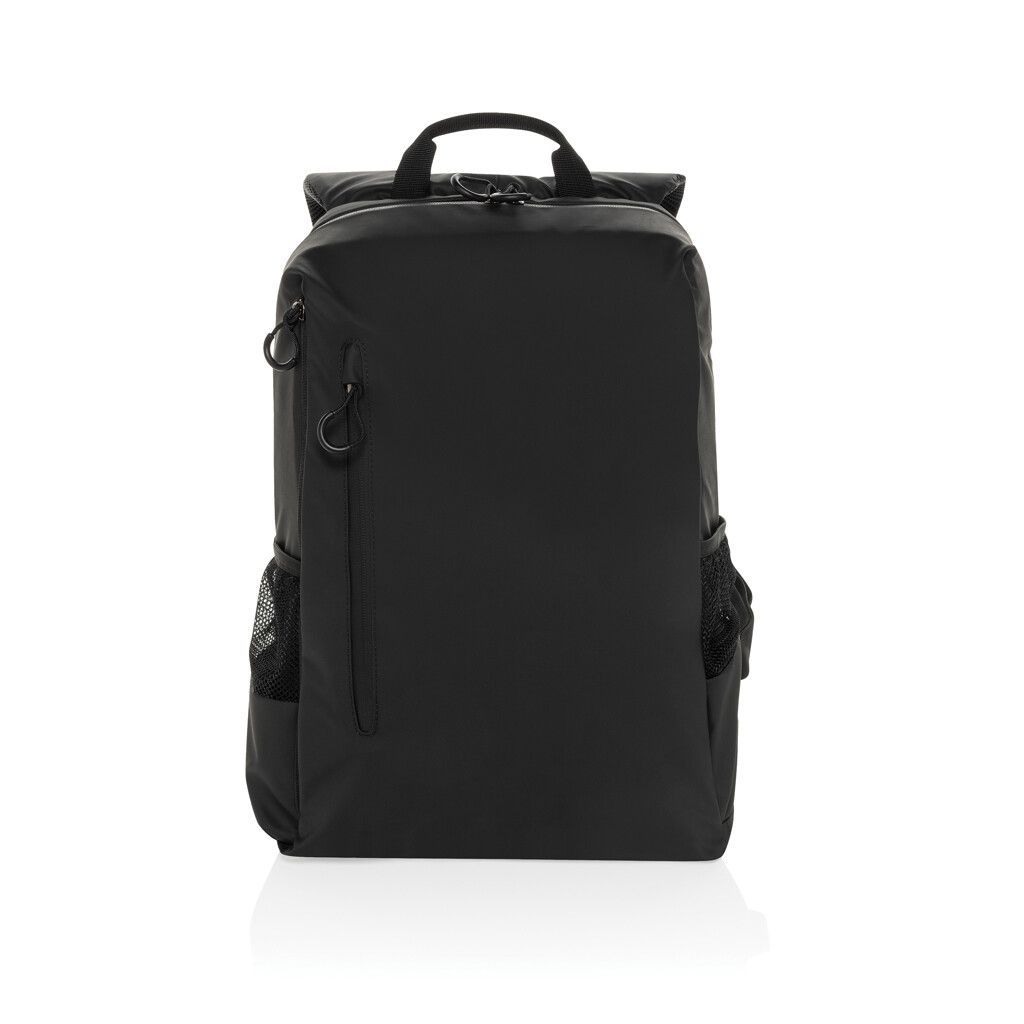 Lima Aware™ RPET wasserabweisender 15,6" Laptop-Rucksack - schwarz-954