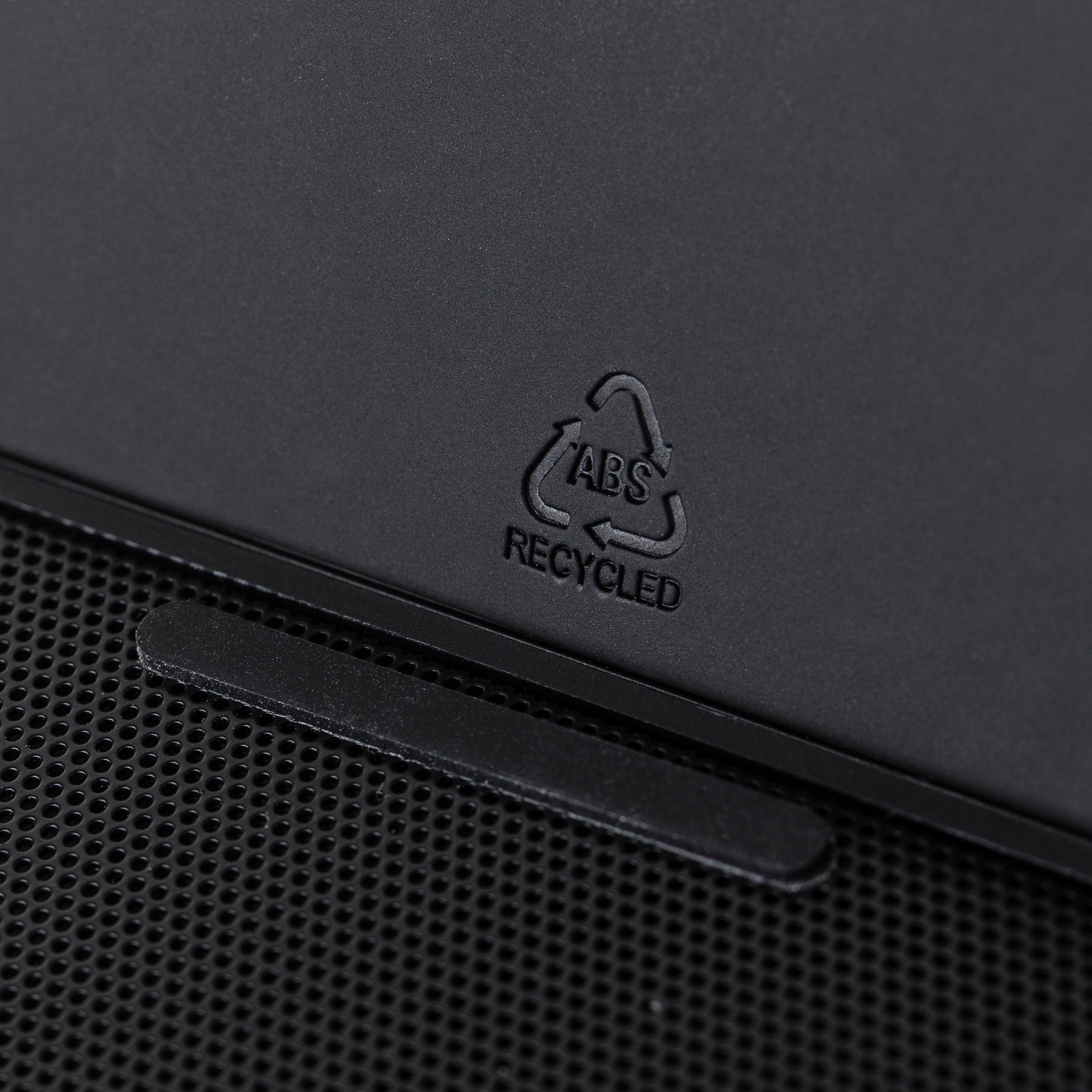 Recyceltes ABS 3-in-1-Wireless-Ladegerät Elias - schwarz-256