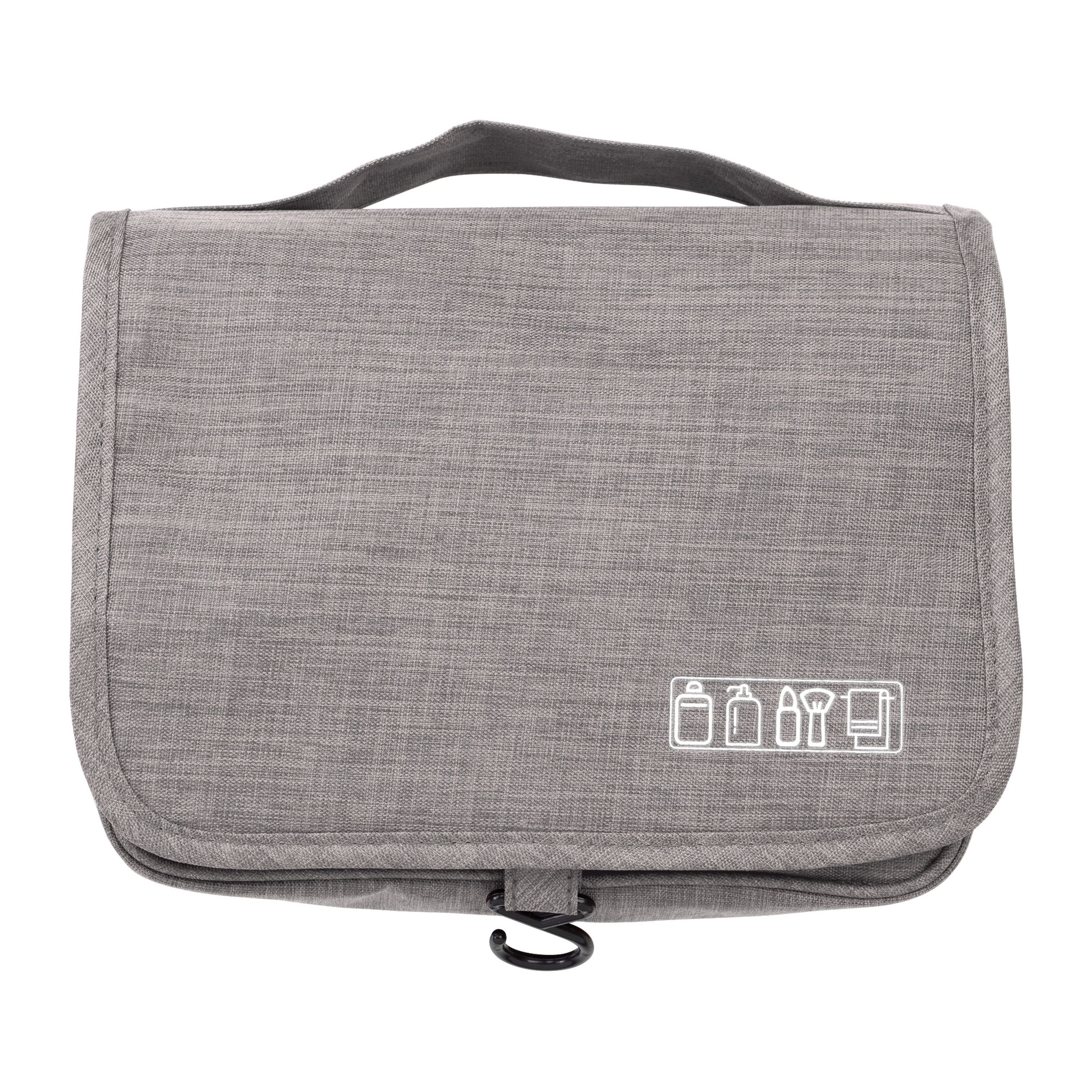 Reisebedarf, Toilettenartikel-Set - grau-409