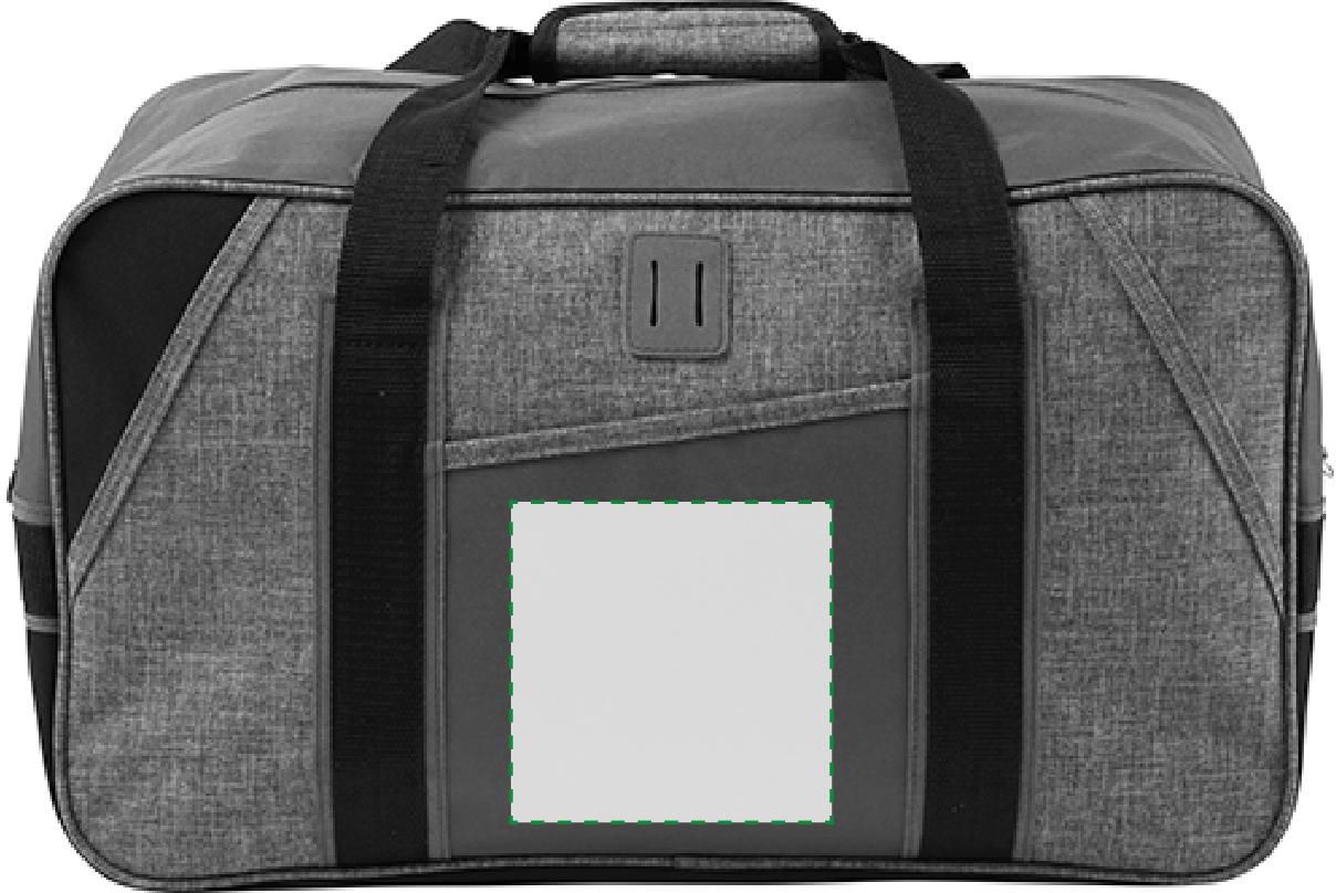 Veredelungsposition Tasche auf der Vorderseite