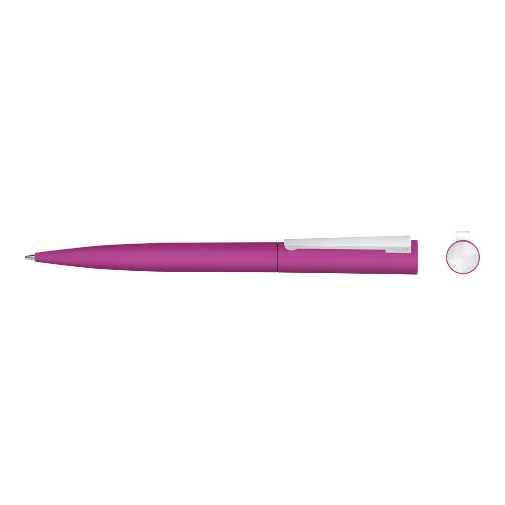 Brush Gum Drehkugelschreiber - magenta-599
