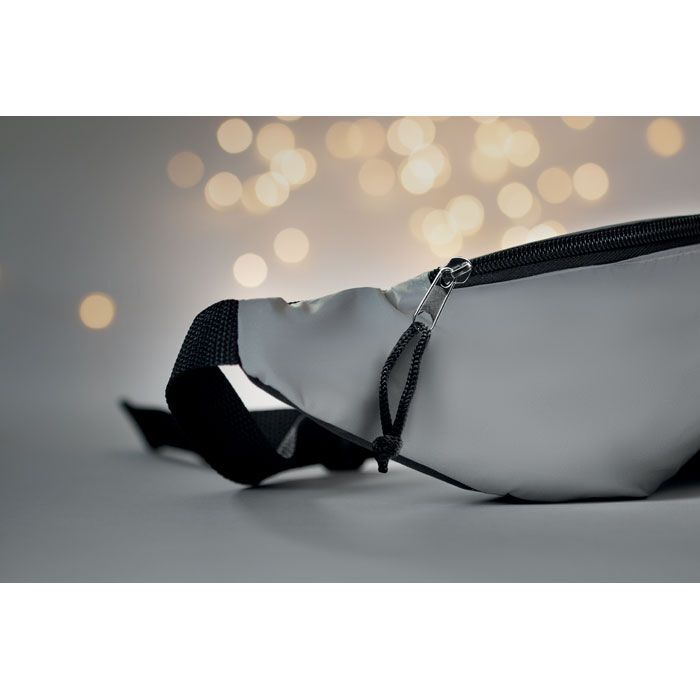 Reflektierende Gürteltasche VISIWAIST - mattsilber-546
