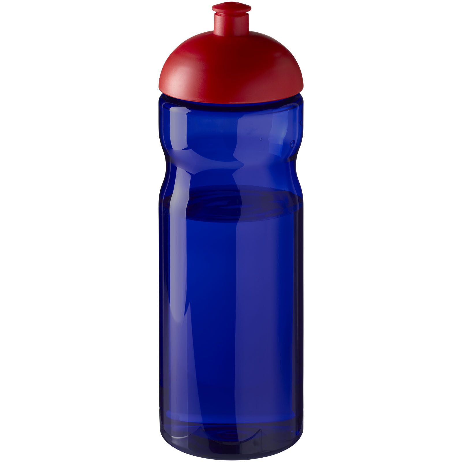H2O Active Eco Base 650 ml Sportflasche mit Stülpdeckel - royalblau -  rot-515