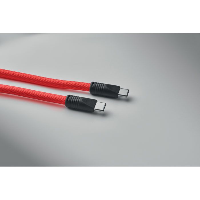 60W Lanyard-Ladekabel COCHARGE - rot-97
