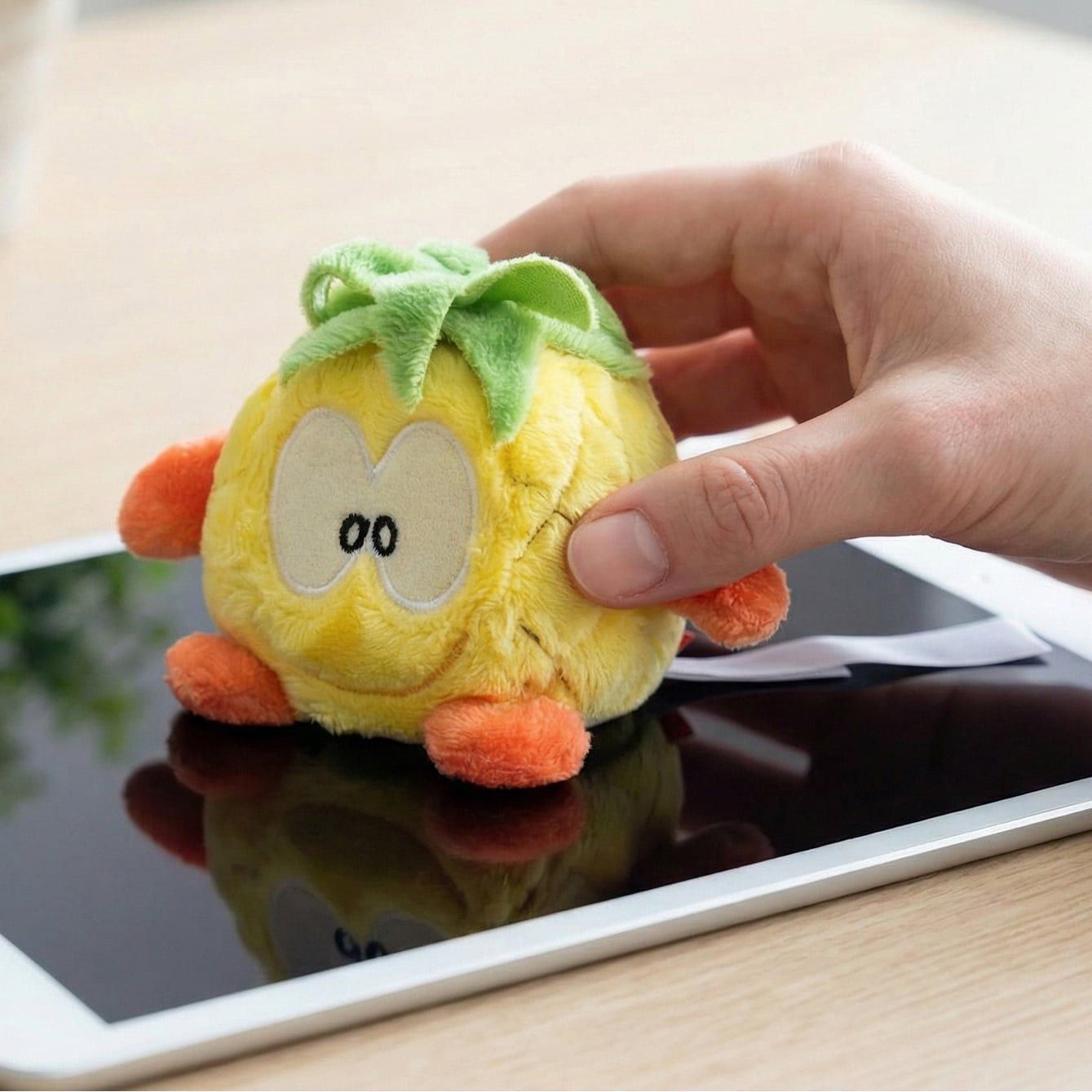 MiniFeet® Bildschirmreiniger Schmoozies® Ananas - gelb-414