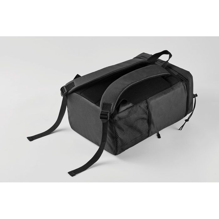 Kühlrucksack 600D RPET MAFRIO - schwarz-546