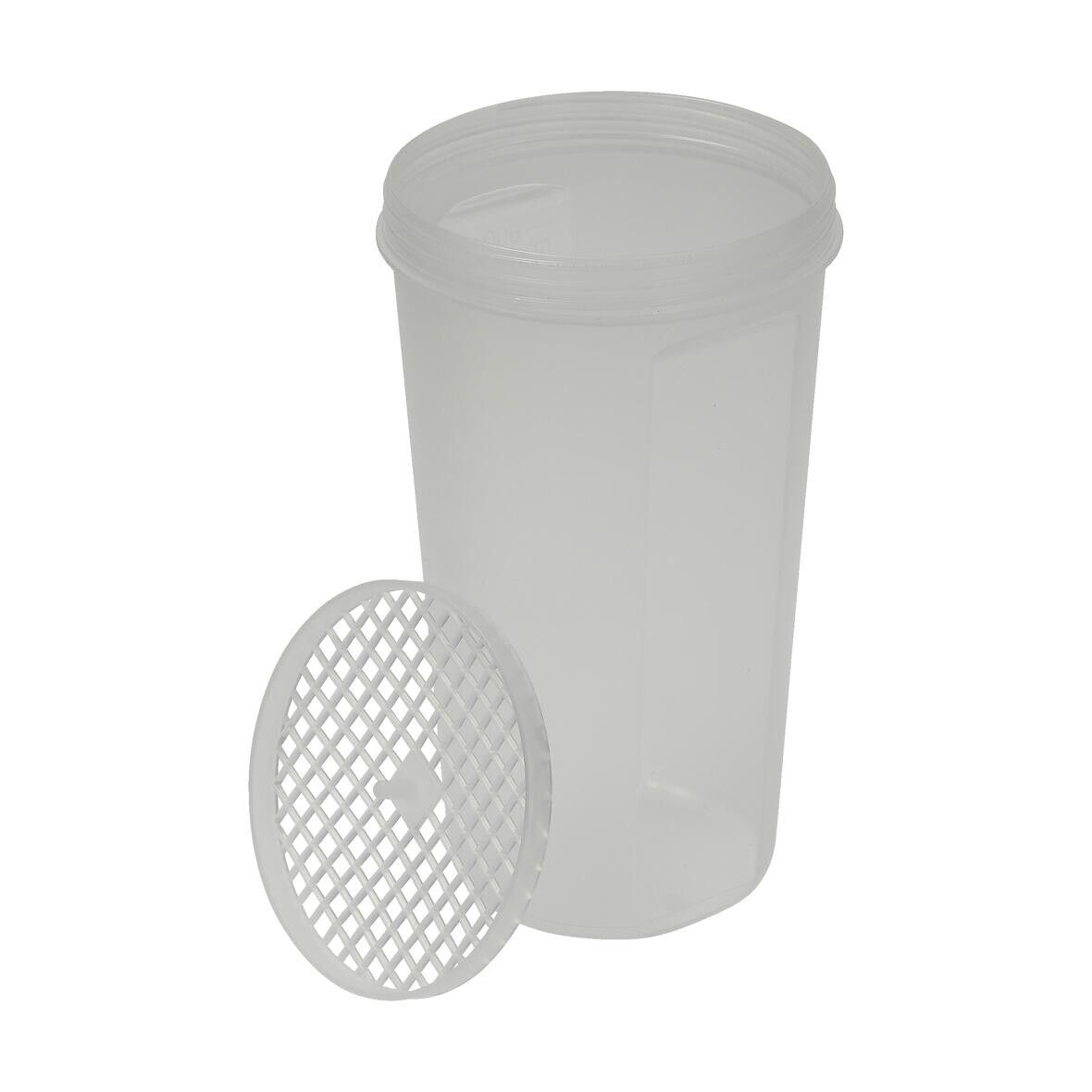Shaker Energy, 600 ml - transparent-grau - schwarz-644