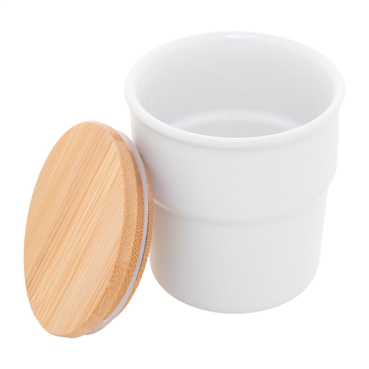 Calliope Keramikbecher, 240 ml - weiß-41