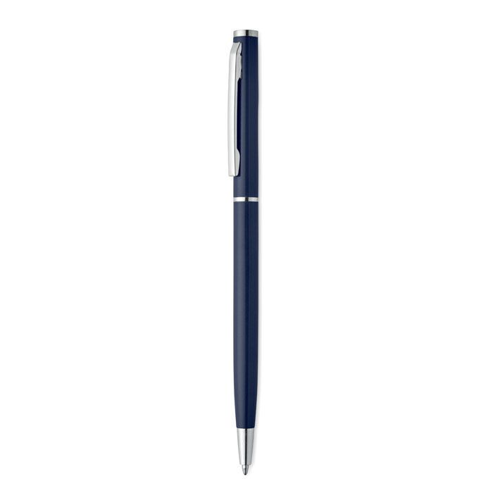 Drehkugelschreiber recy. Alu NIMES - marineblau-83