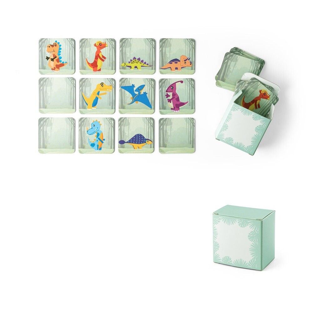 TRICERATOPS Memory-Spiel mit 20 Teilen - hellgrün-631