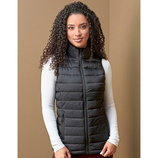 Lux Padded Vest Women - black opal-71