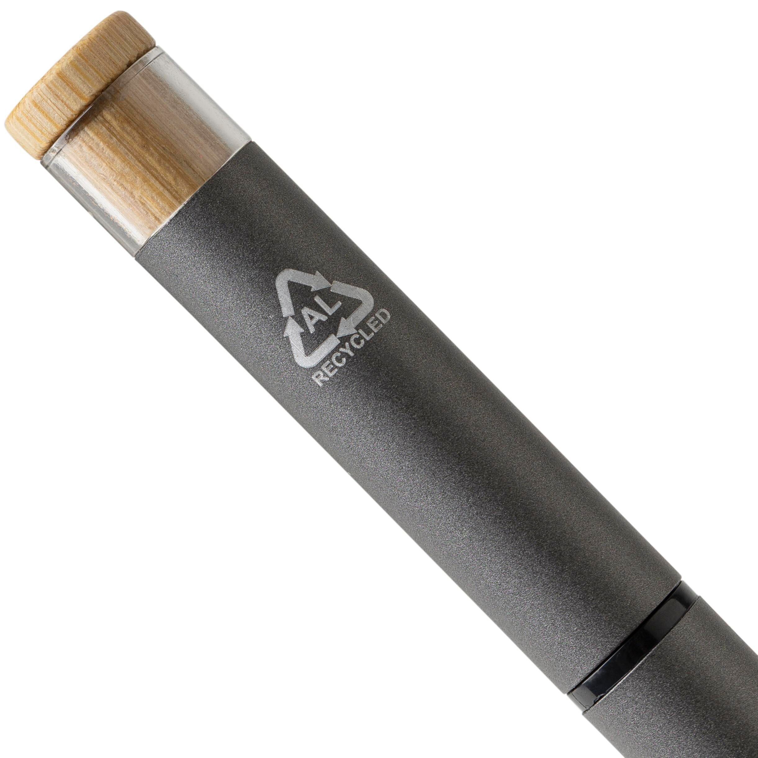 Recyceltes Aluminium lackiertes Stiftset Ilaria - grau-959