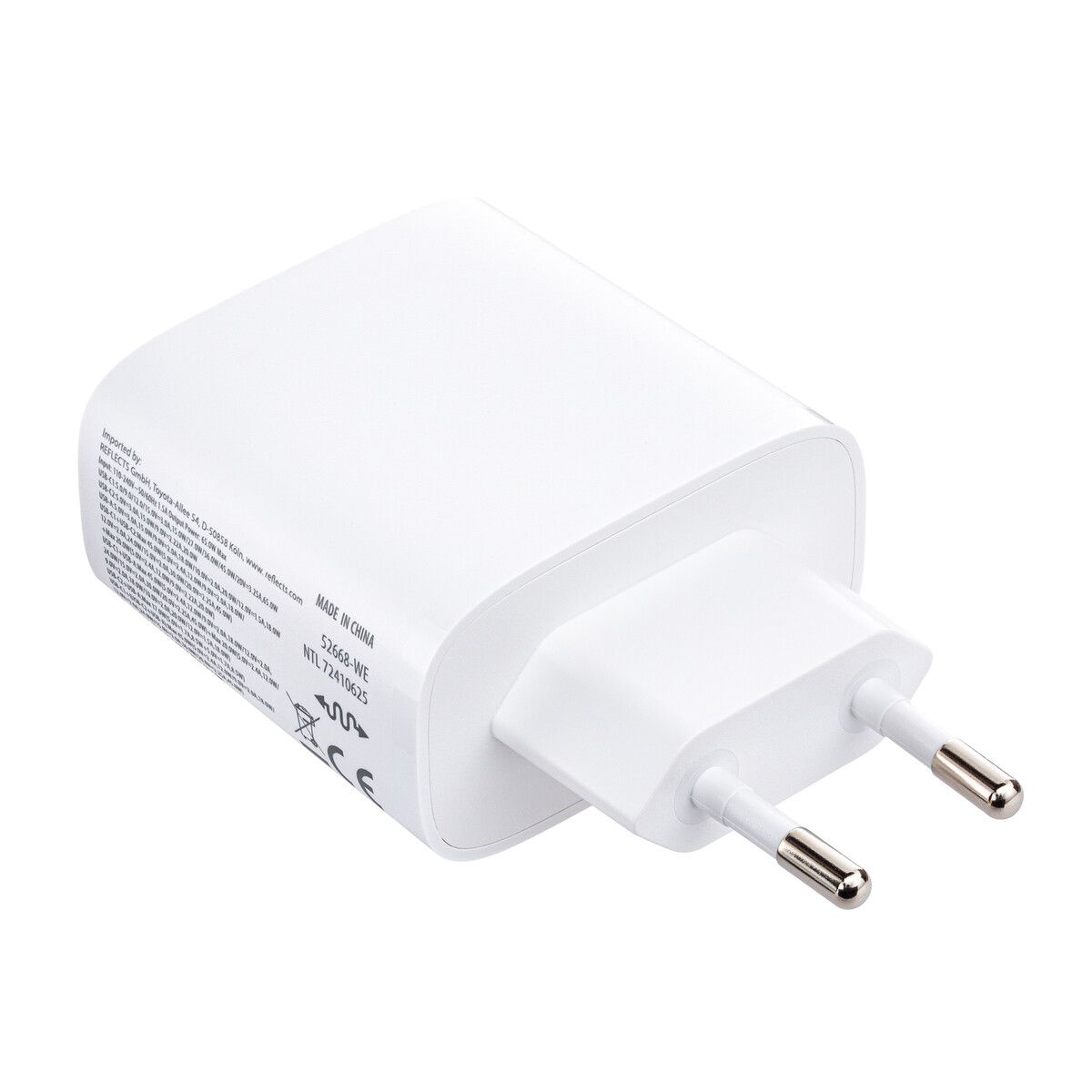 USB Ladegerät GaN 3-Port LIMA - weiß-382