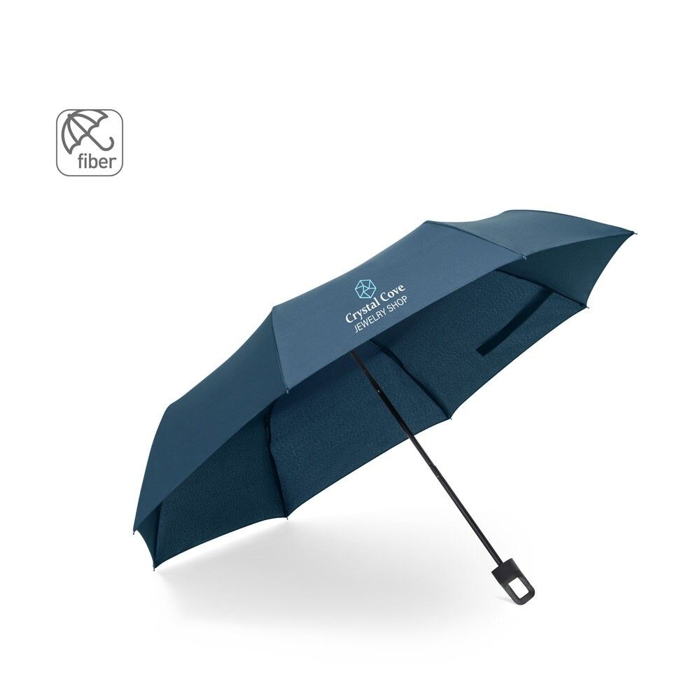 GEORGE Regenschirm aus recyceltem Polyester - blau-70