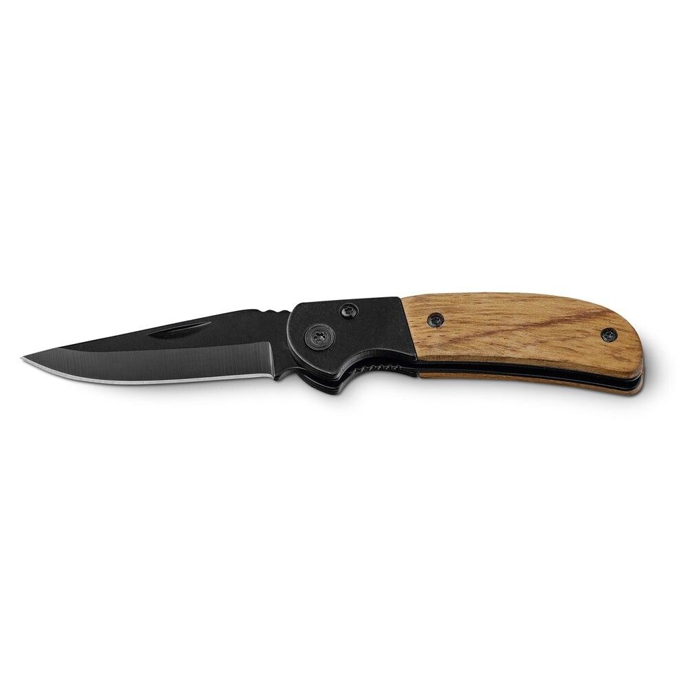 SPLIT Taschenmesser aus Edelstahl und Holz - natur-172